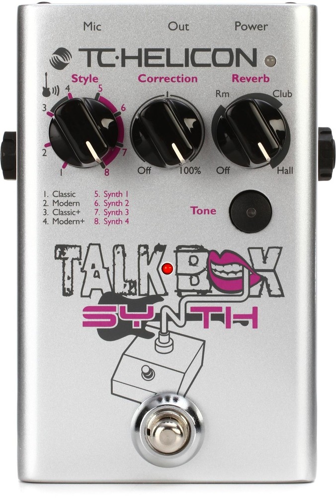 TC-Helicon Talkbox Synth Pedal (2-pack) Bundle