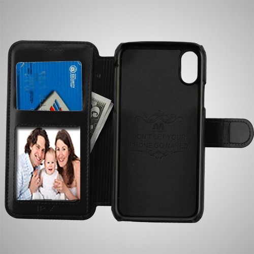 Brown MyJacket Wallet Element ,IPhone X/XS , Free screen protector