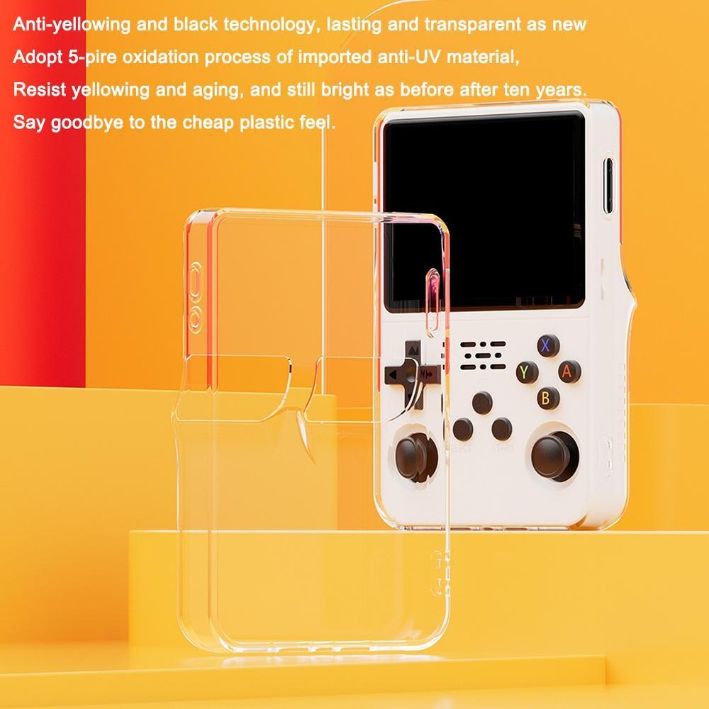 Handheld Protective Case Transparents Handheld Game Console Protective Cove Z5F8