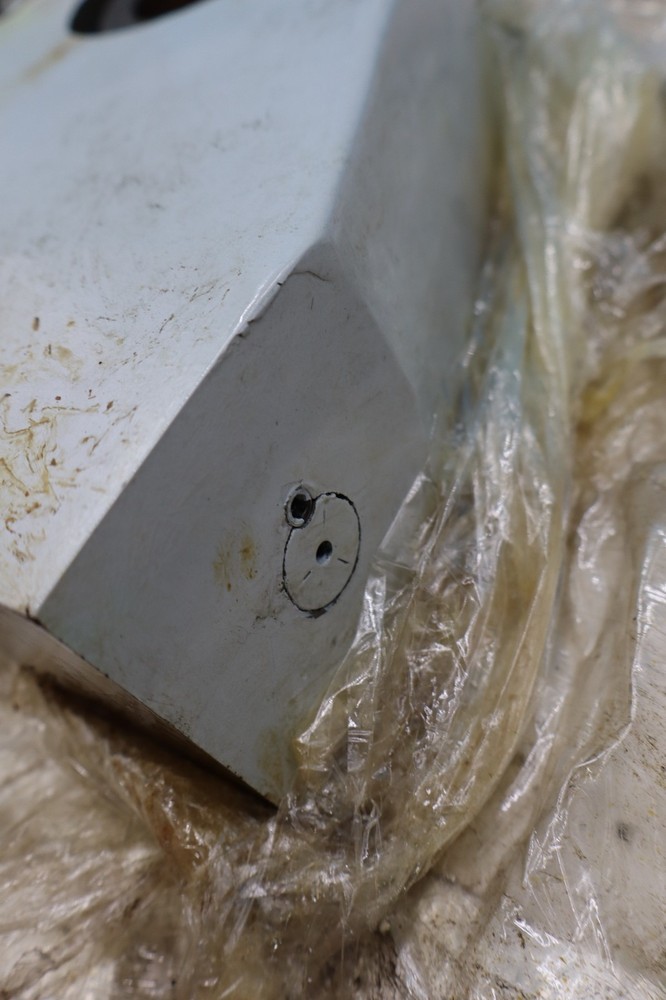 NICE! Horizontal (Cincinnati ?) Milling Machine Dove Tail Arbor Support w/ bush