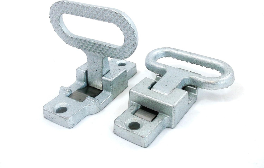 Pair (2 Pack) Fold down Utility Bed Body Step Heavy Duty Premium Galvanized S...