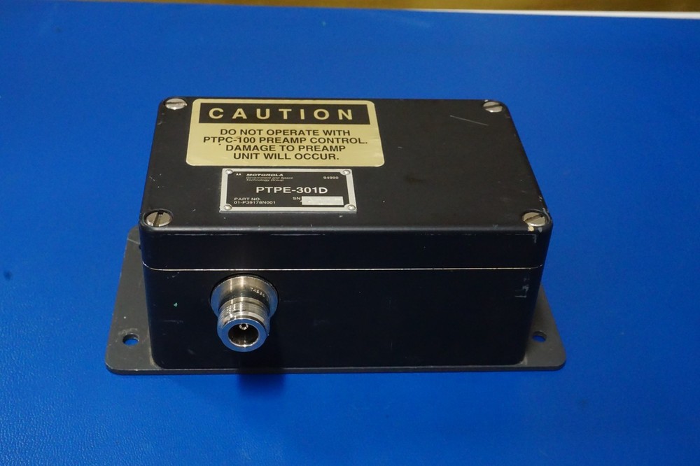 Motorola Inline RF Preamplifier PTPE-301D