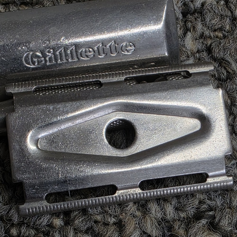 Vintage Gillette Razor Single Blade