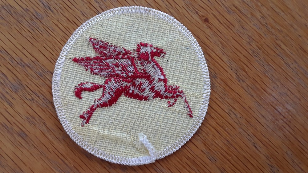 Mobil Pegasus 2 3/4" Round Patch