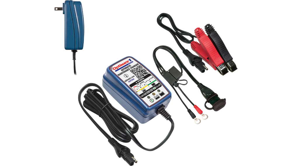 Tecmate Optimate 1 VoltMATIC Bronze Series: 4-Step 6V / 12V (0.6A)