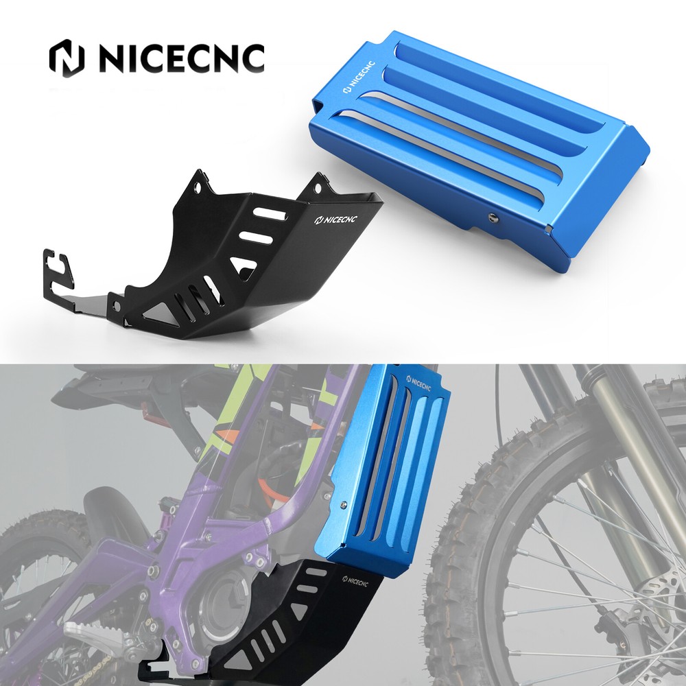 NICECNC Engine Skid Plate Guard Controller Cover For Surron Light Bee X S L1E