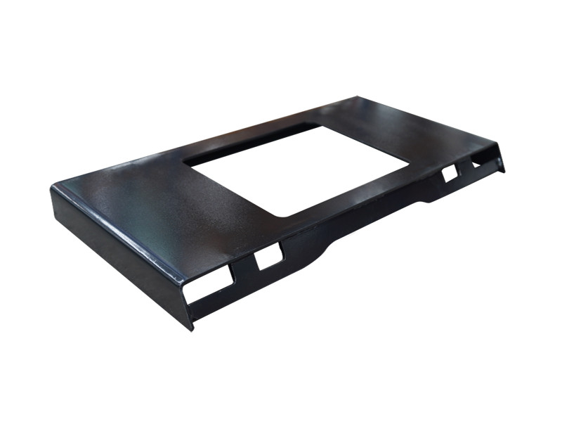 35.8" Universal Skid Steer Weld-on Mount Plate with Window