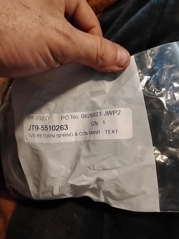 Jet Return Spring And Container 5510263