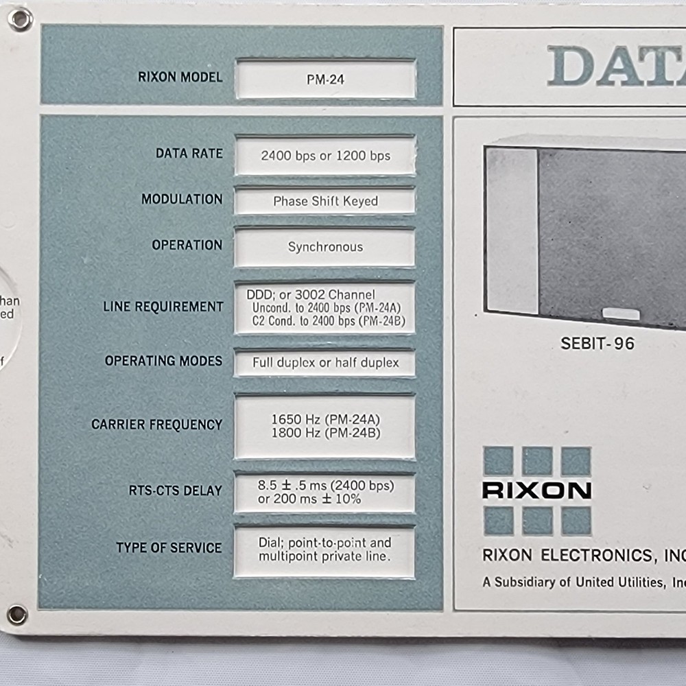 Rixon Data Set Selector Post Electronic Template Ohmite Little Devil Coder Vinta
