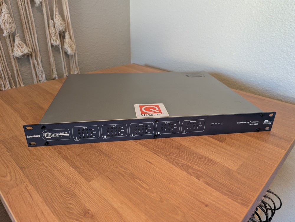 BSS Soundweb London BLU-101 Conferencing Processor with AEC