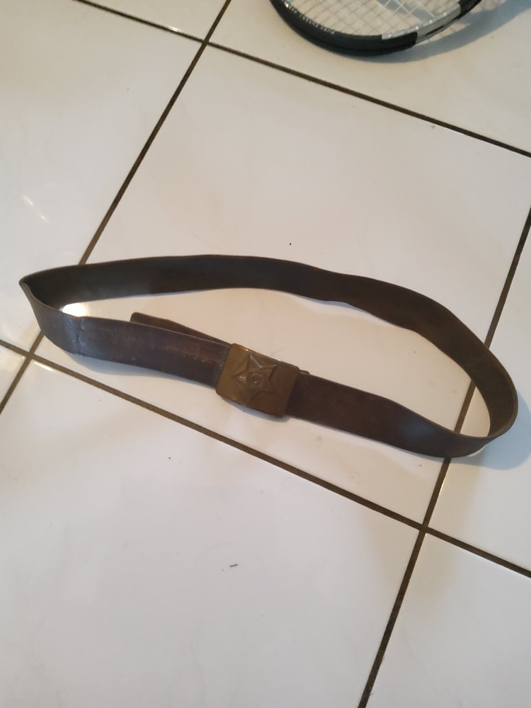 Soviet army belt USSR