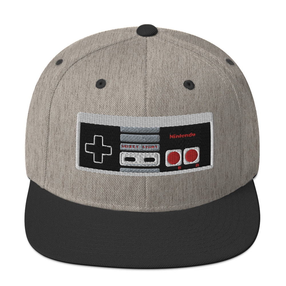 Nintendo - Flat Bill Baseball Hat