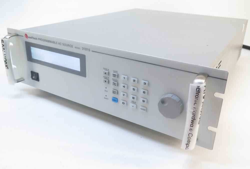 QuadTech Chroma 31015 Programmable AC Power Source 300V/1KHZ/1500VA