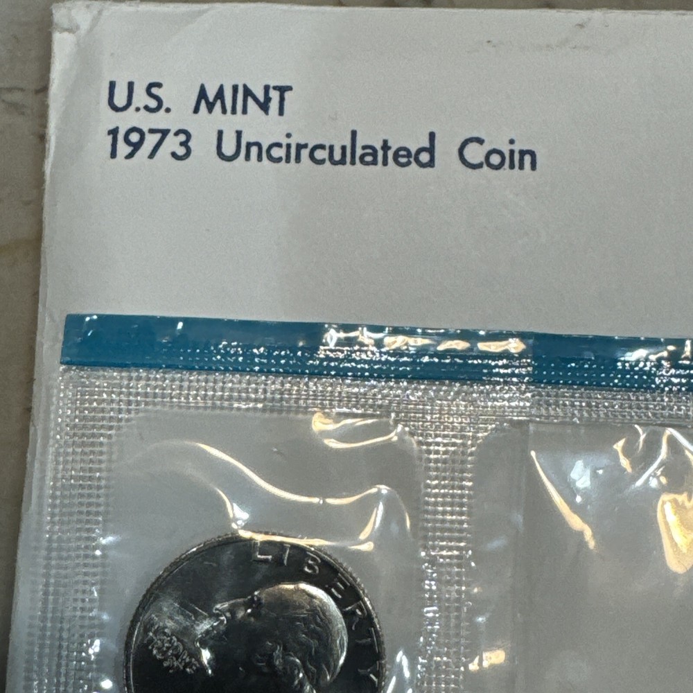 1973 Uncirculated Coin Set…. Missing ￼ The Eisenhower Dollars. ￼
