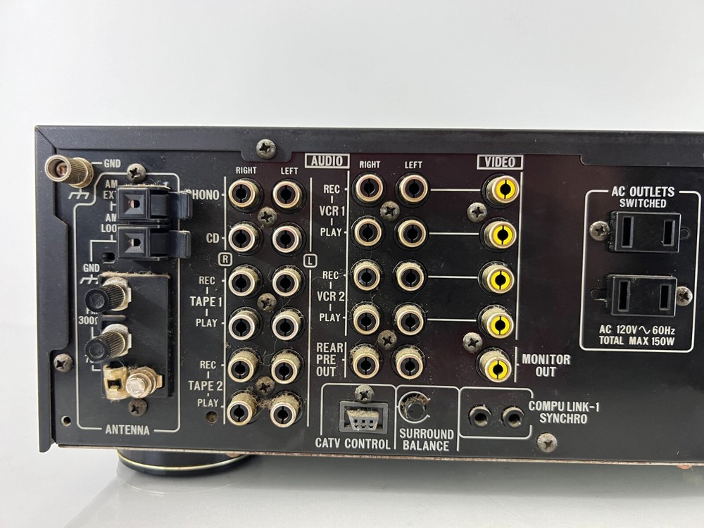 JVC RX-777VSBK AM FM Digital Surround System Receiver