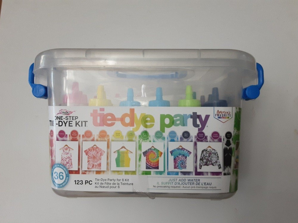 One Step Tie Dye Party Kit