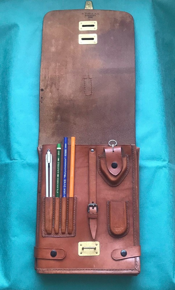 German officer's bag Dresden 1946