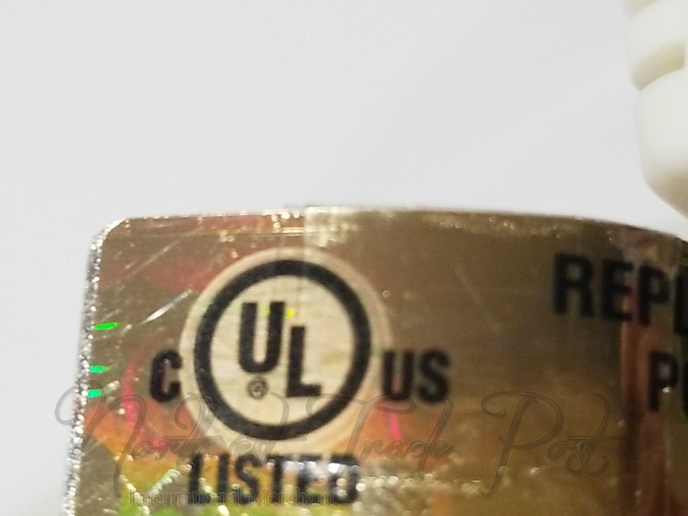 Replacement 6ft Power Cord for Vintage Adding Machine 2-Prong Pin Rectangle Plug