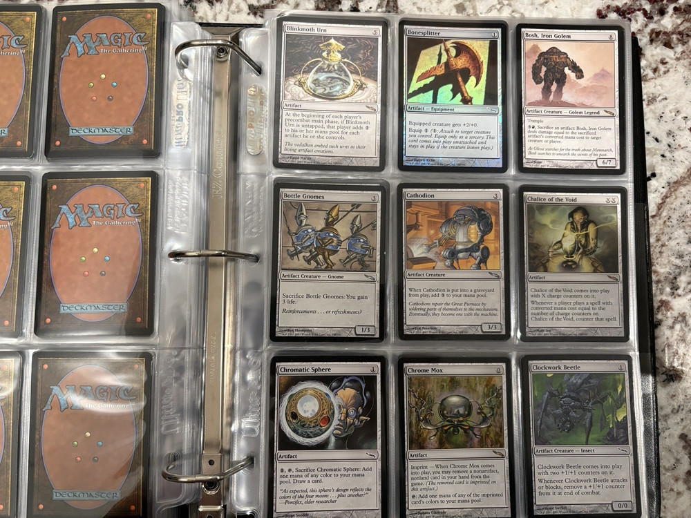 Magic the Gathering Mirrodin Complete Set