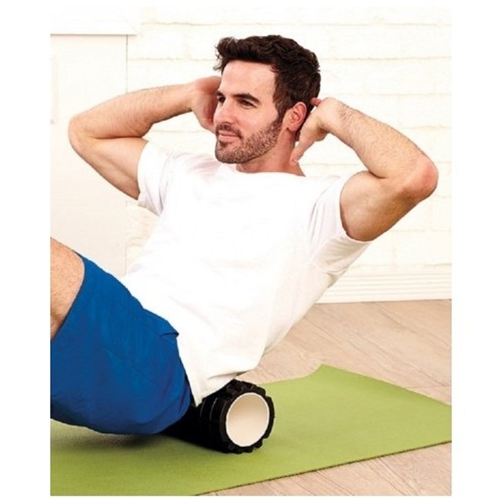 EZ Roll Massage Therapy Yoga Roller Exercise Roller Massage Roller