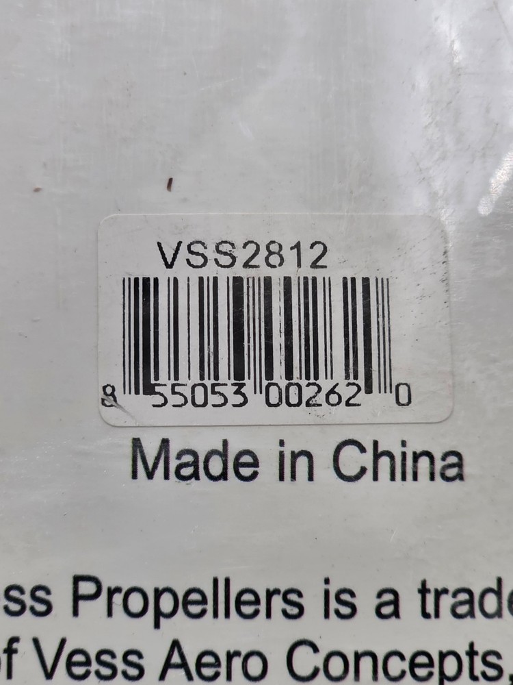 Vess Propellers Gas Series 28B