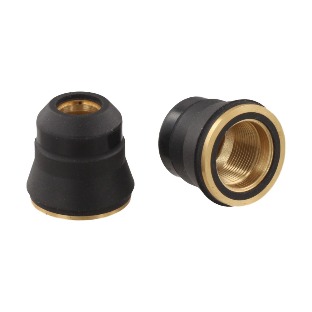 2PCS Plasma Shield Cap Set for S45 Cutting Torch Model PC0116 Outside Nozzles