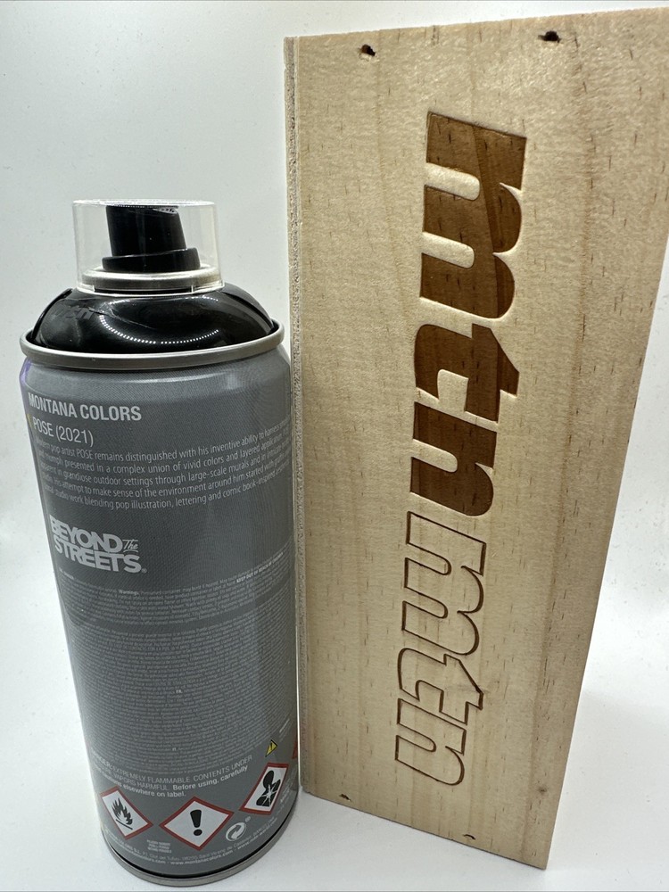 Mtn pose Can Ltd Edition Spray Graffiti Art