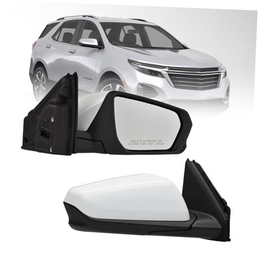 Side mirror assembly replacement, left side mirror assembly replacement, right