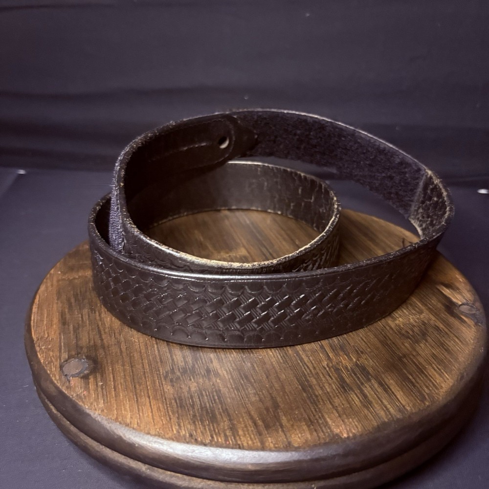 Thin Leather Duty Belt 34"-36"