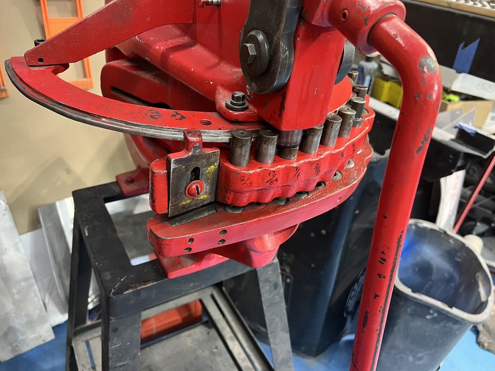 Rotex 10 Turret Metal Hole Press