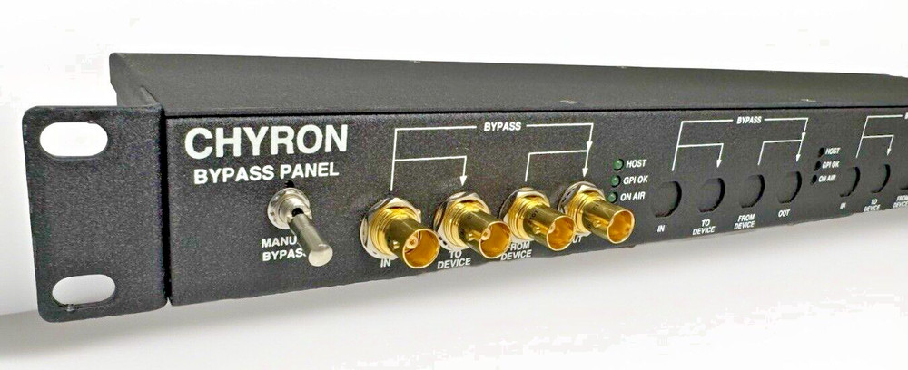 Chyron Bypass Panel