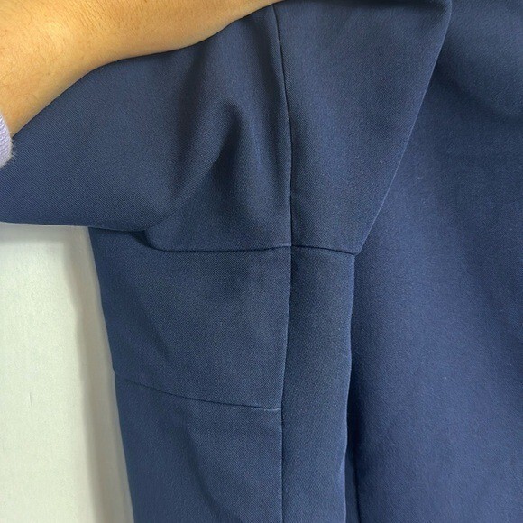 Figs Casma Three-Pocket Scrub Top Navy Blue Size Large