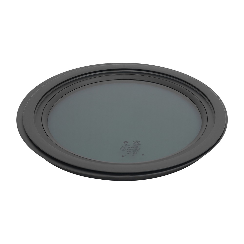 Campers Vent Round Fixed RV Window Cargo Vertical Trailer Window w/ Trim Ring