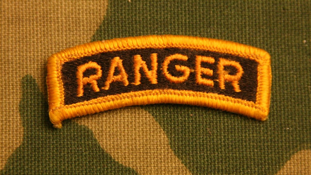 US ARMY RANGER TAB; FULL COLOR