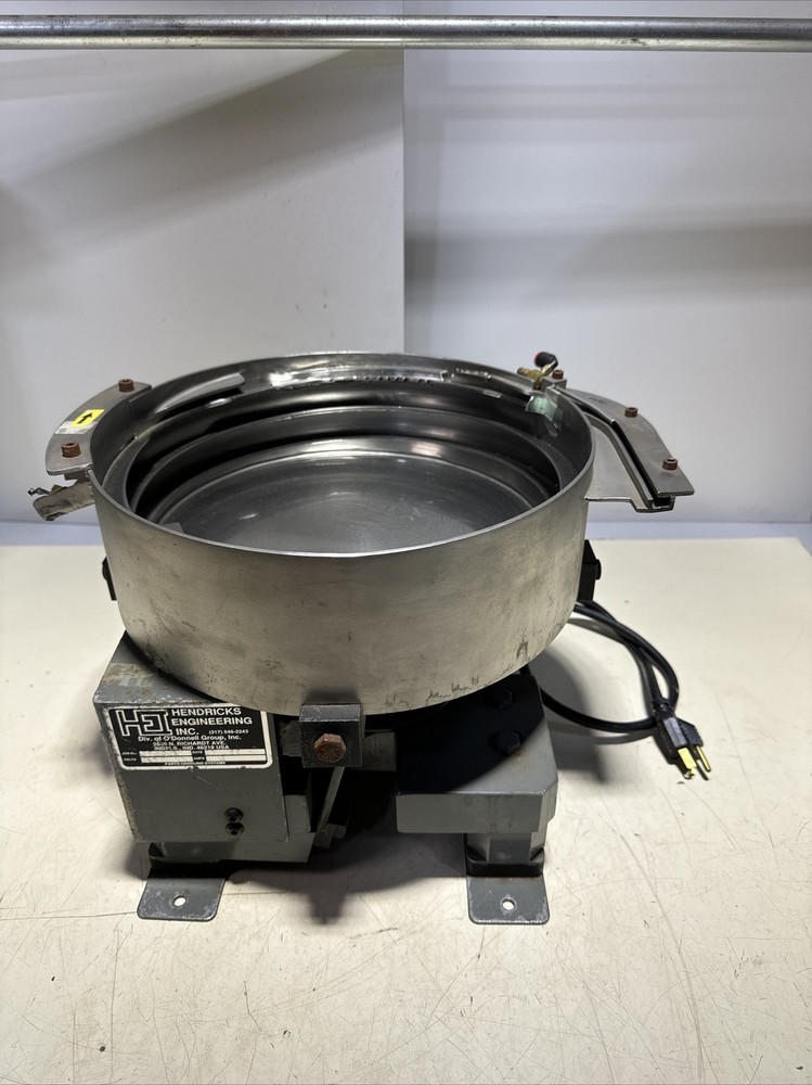 Hendricks Engineering 12” Vibratory Bowl Feeder 115V ~ Warranty