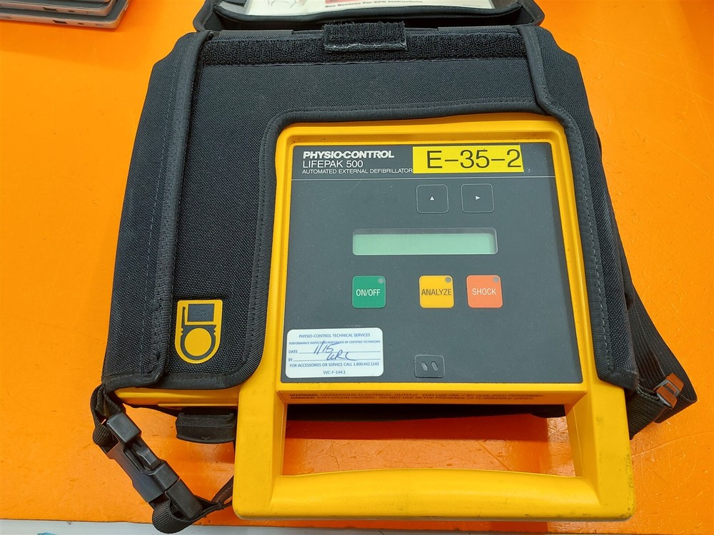 ⭐️⭐️⭐️⭐️⭐️ **AS IS** Medtronic Physio-Control Lifepak 500 AED Training System