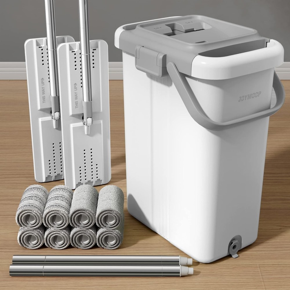 Flat Mop and Bucket Floor Cleaning System