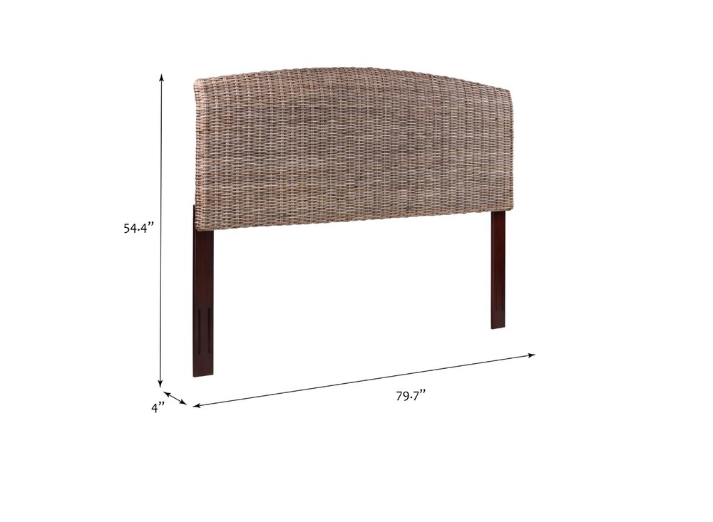 Cardiff Rattan King Headboard