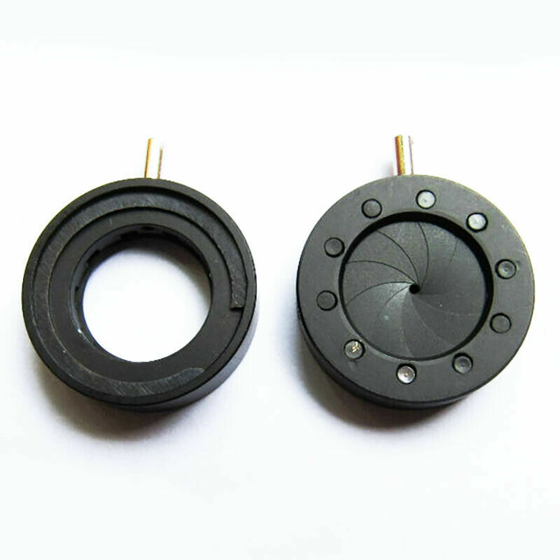 1-12mm Mechanical Iris Aperture Adjustable Diaphragm Camera Microscope Module