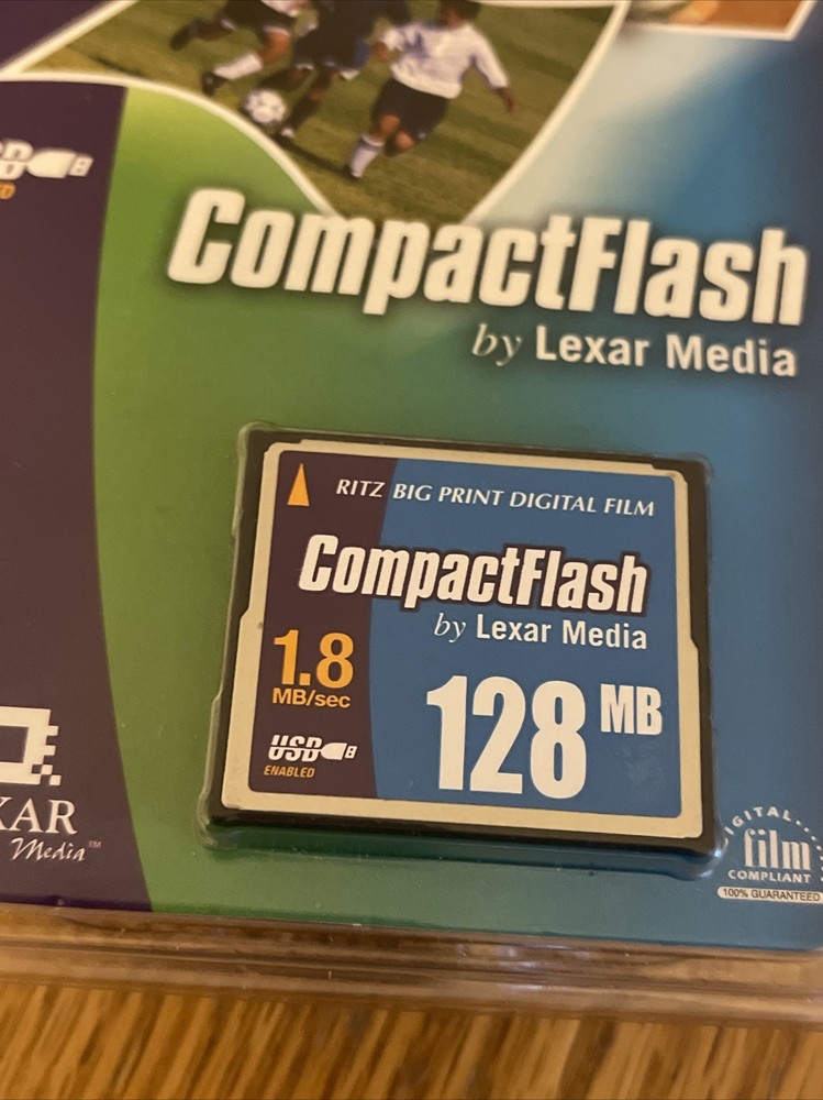 Lexar Media 128MB Starter Media Card Compactflash