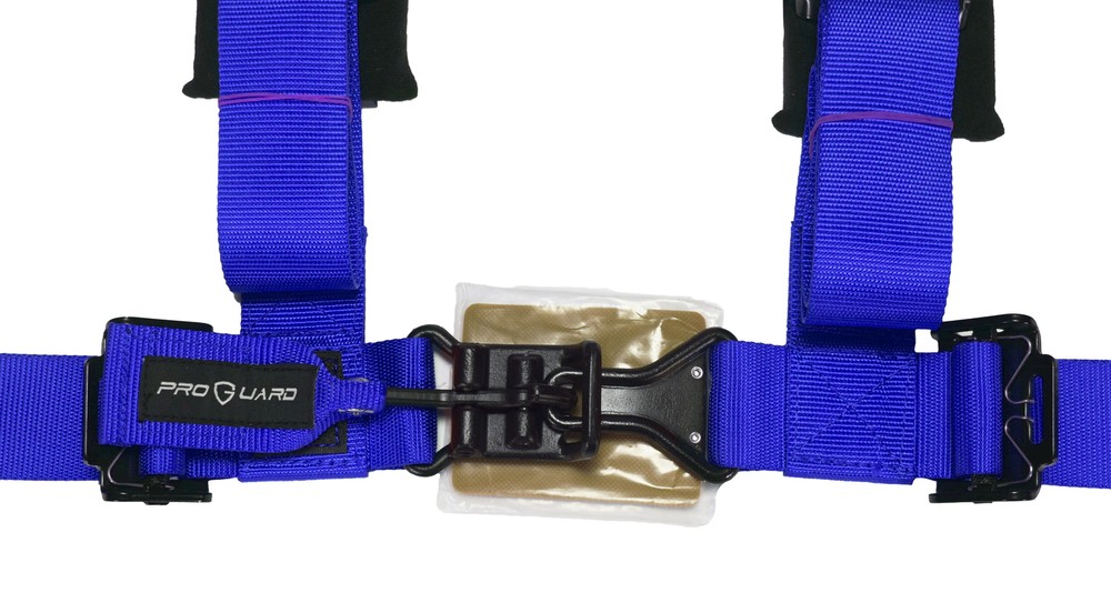 ProGuard 2" Safety Harness, 4 point Blue 4 Pack