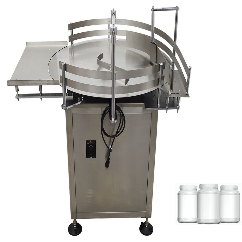 23.6"Automatic Bottle Accumulation Table Turning Table Rotary Accumulation Table