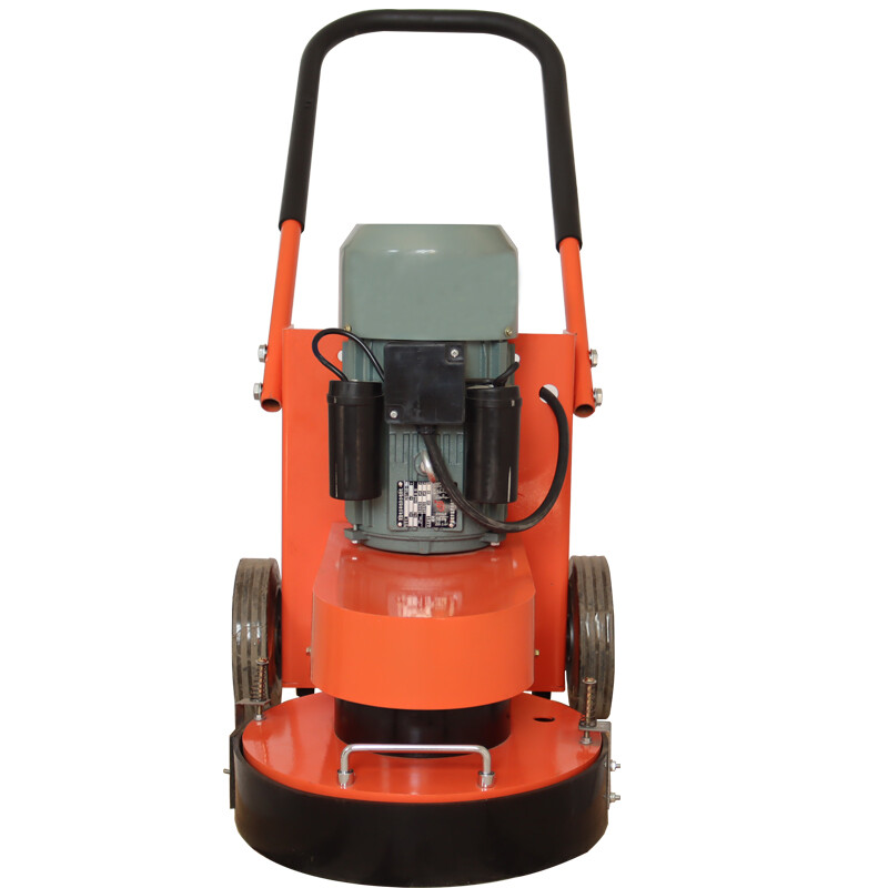 1PC Concrete Floor Cement Ground Grinder Polisher 220V w/Triangular Sticky Plate