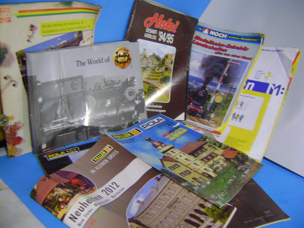 HEKI/NOCH/FALLER LGB VARIOUS 90' CATALOGUES