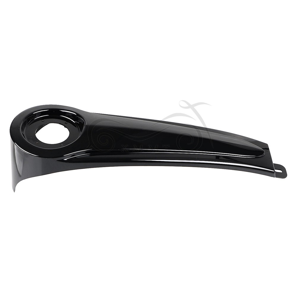 Gloss Black ABS Stretched Dash Panel For Harley Electra Glide FLHT FLHTC FLHTCU