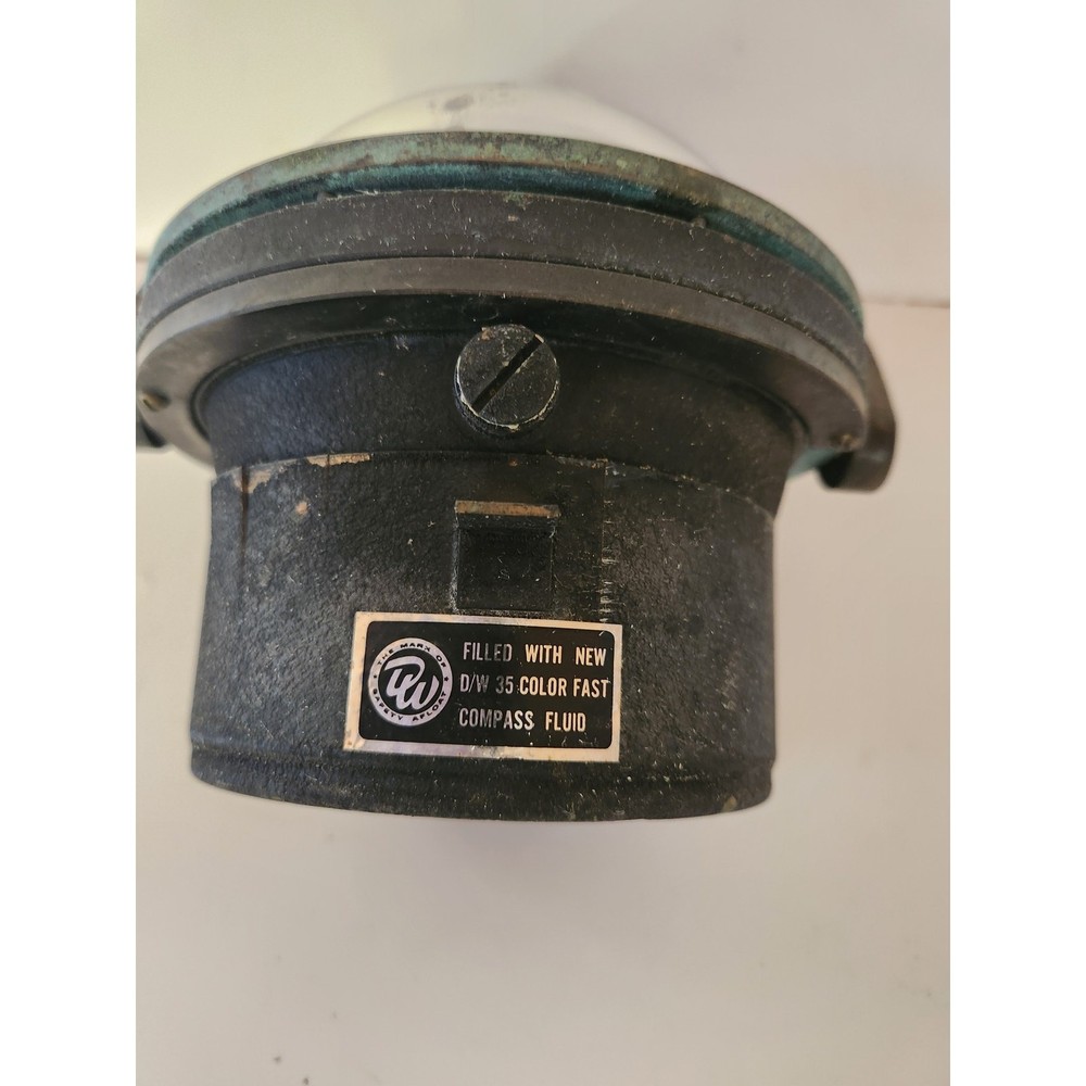 Vintage Danforth Constellation Compass Marine Boat Maritime