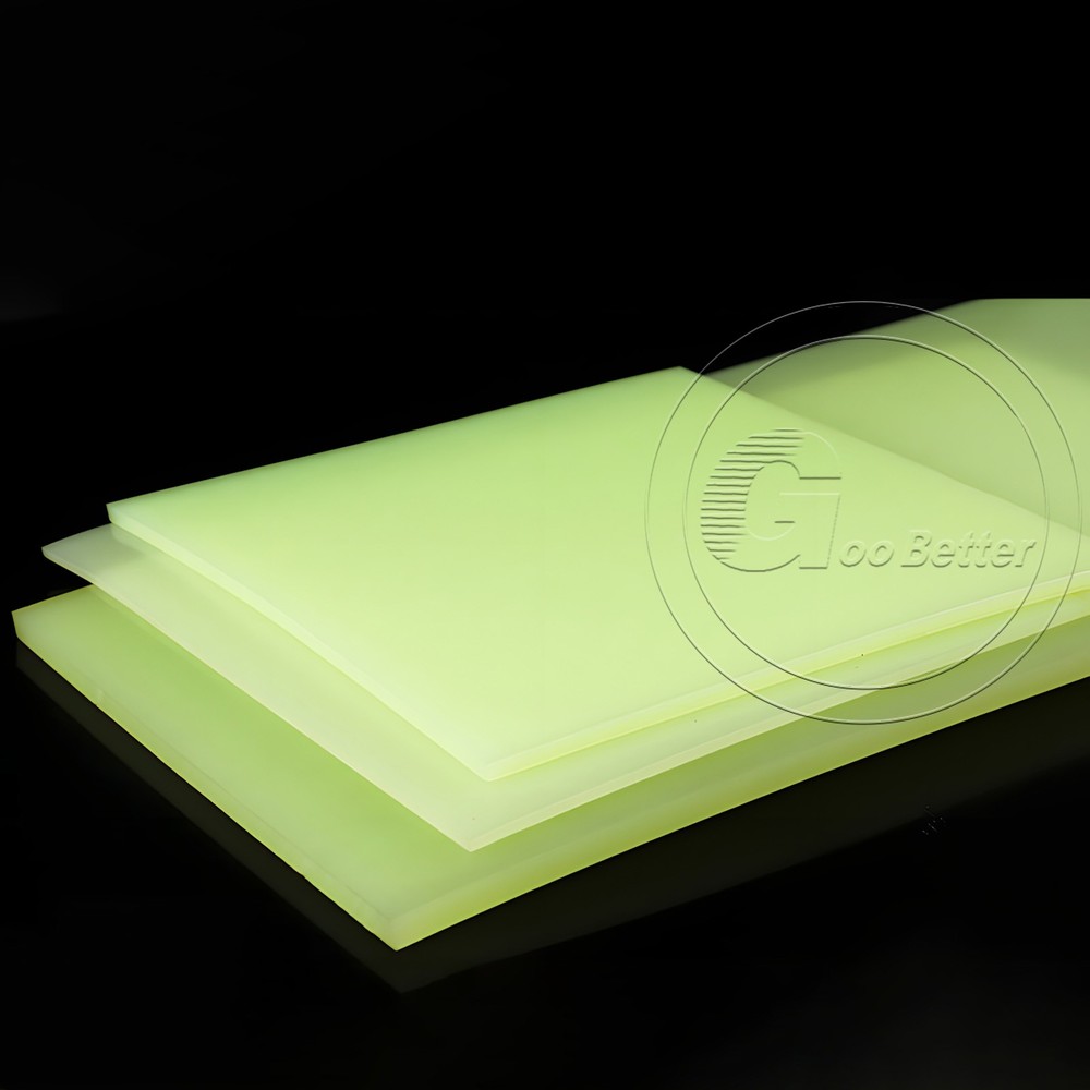 90A Polyurethane Roll Sheet PU Rubber Board Elastic Damping Cushion Thick 2-30mm