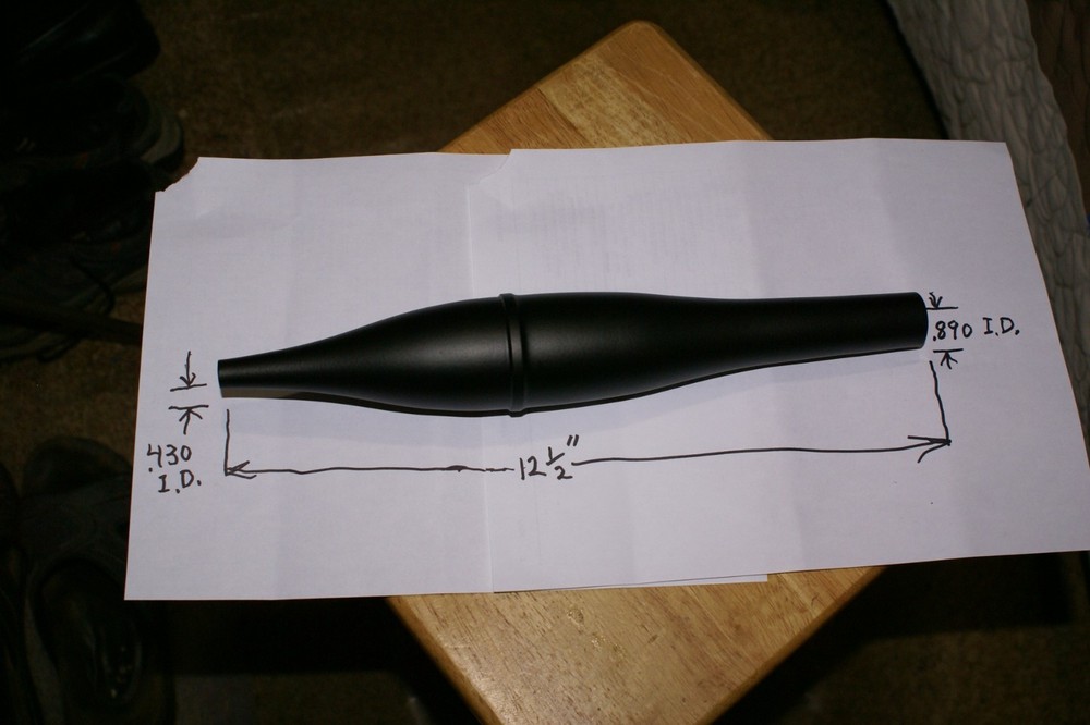 Rossi 80/90 Nitro Pipe