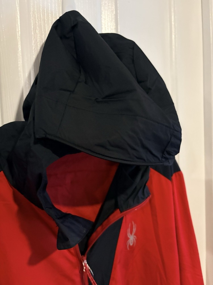 Men’s Spyder Lightweight Rain Jacket Size Medium NEW