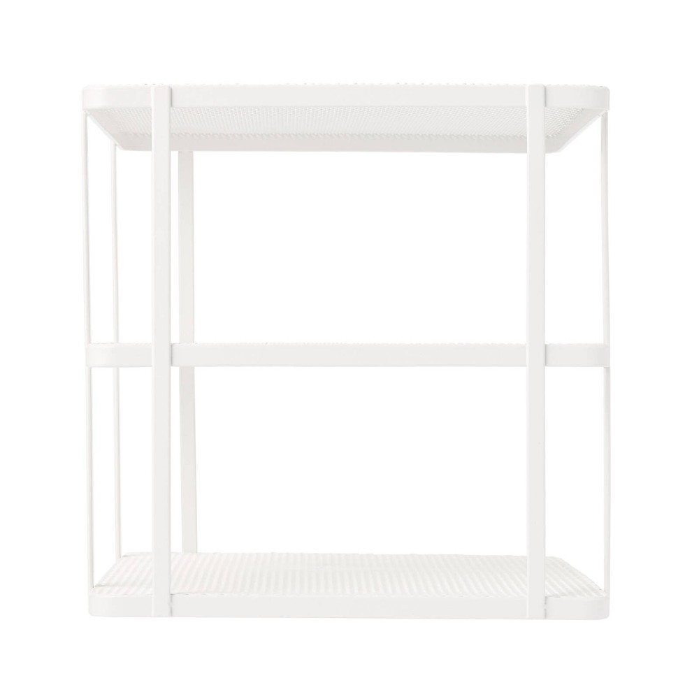 2x EzyStorage 3 Tier Corner Shelf